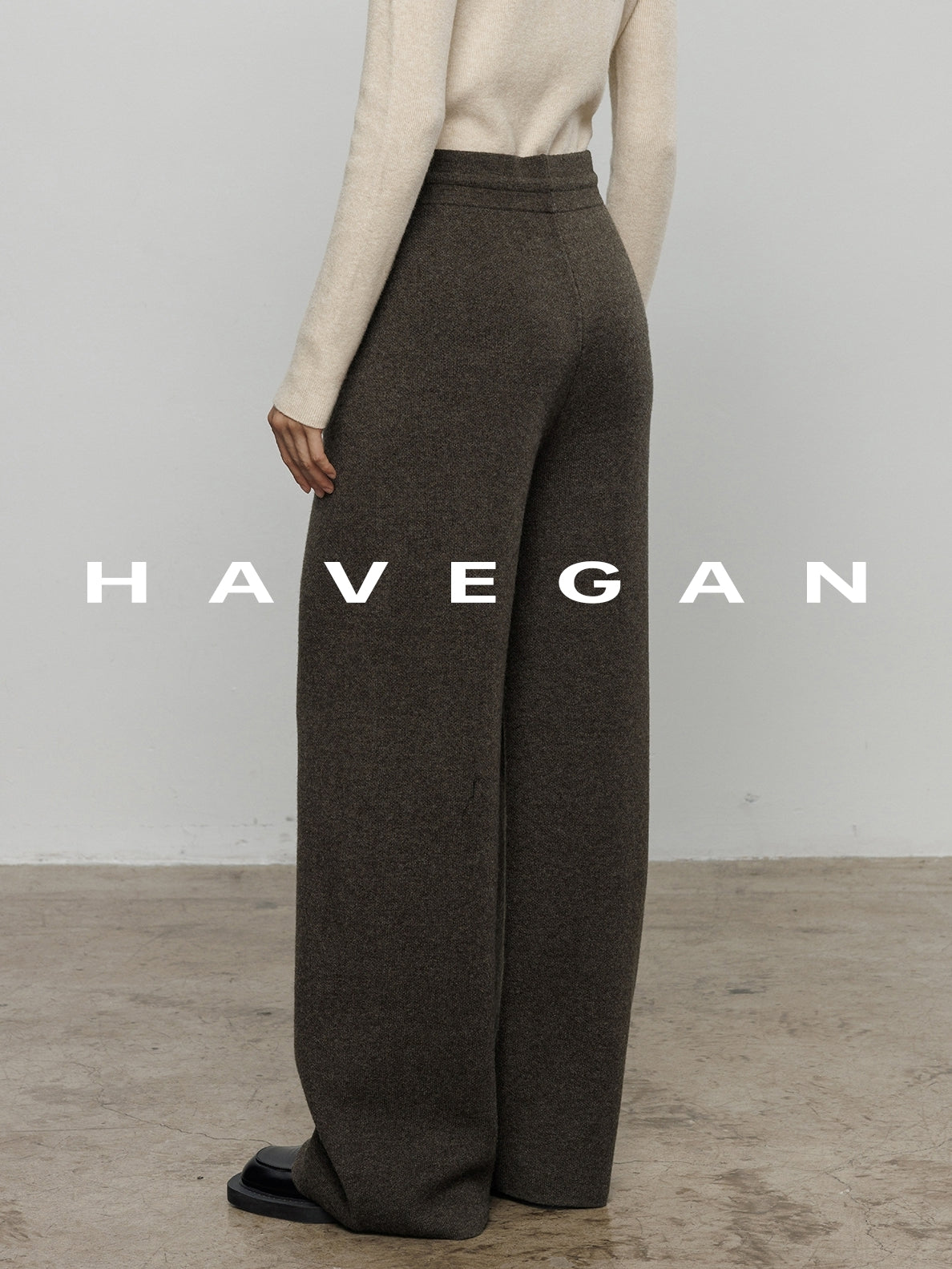 高腰磨毛運動褲_BDHL7964