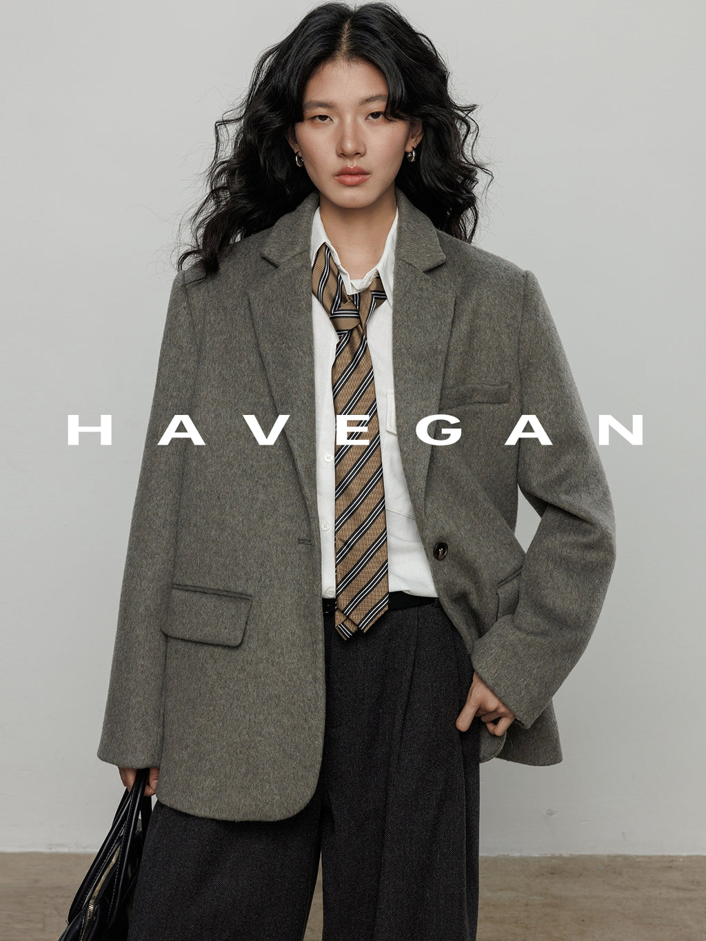 復古磨毛西裝外套_BDHL7963