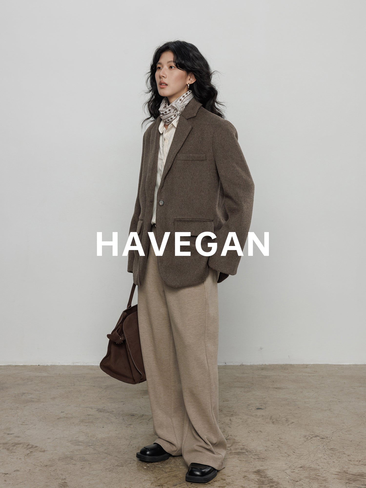 復古磨毛西裝外套_BDHL7963