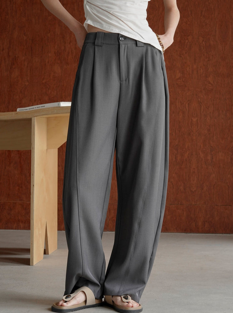 Tapered Wide Leg Pants_BDHL6211