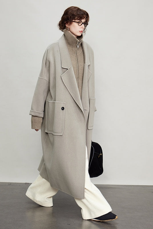 Large Pockets Lazy Long Coat_BDHL6704