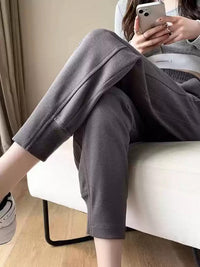 Tucked Sweatshirt Harem Pants_BDHL6995