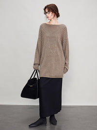 Retro Lazy Knit Pullover_BDHL6685