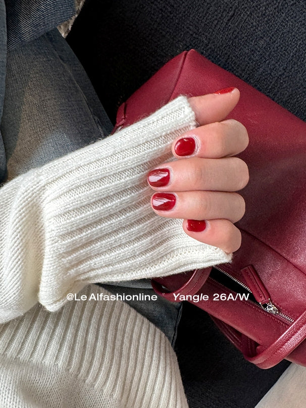 Beaded Embroidery Knit Top Or Cardigan_BDHL8121