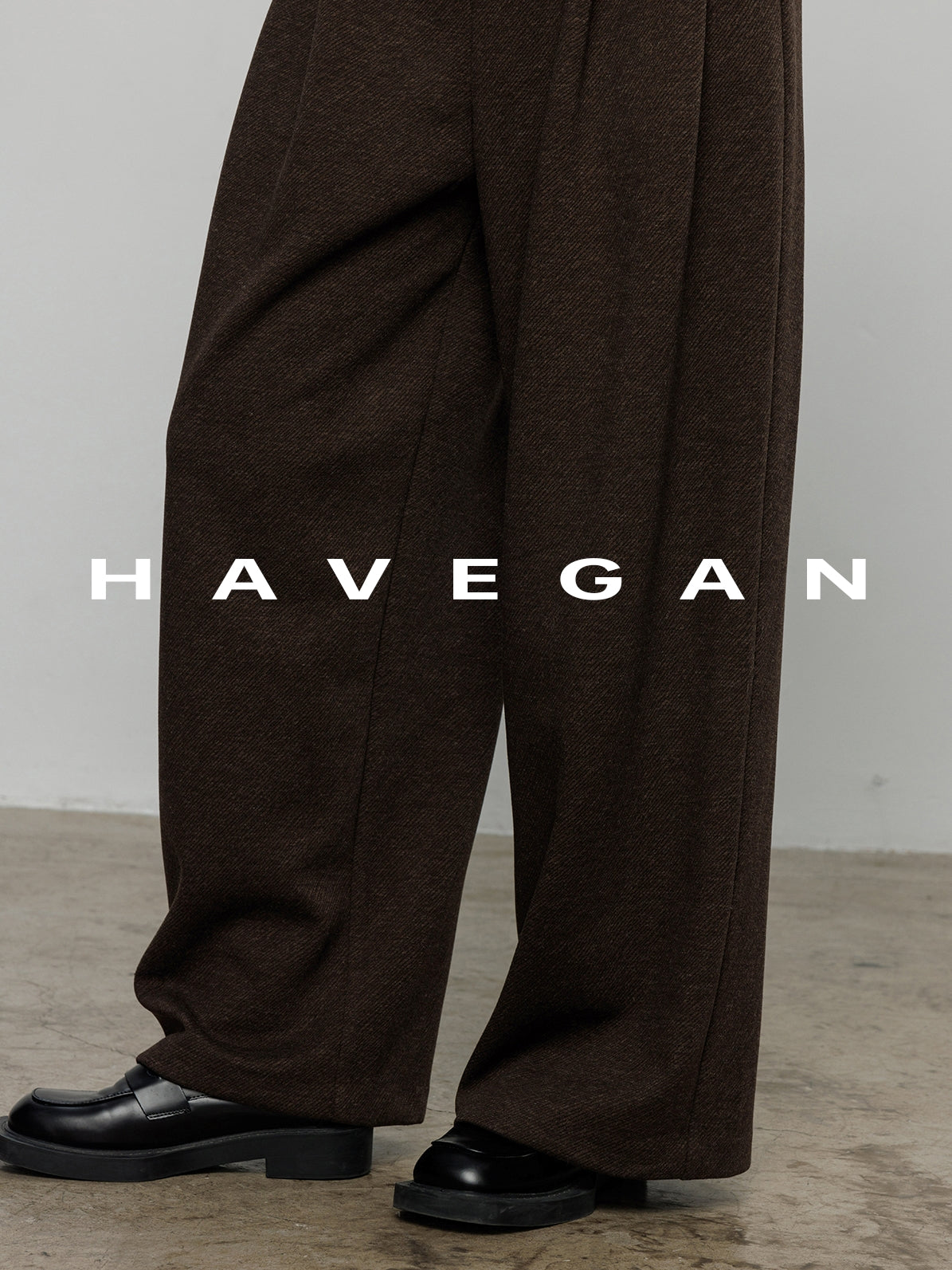 磨毛高腰闊腿褲_BDHL7962