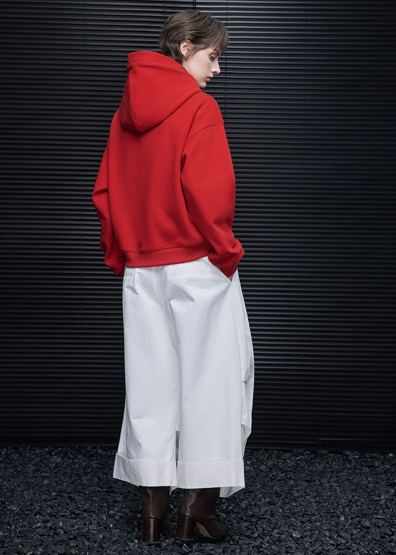 Drawstring Hooded Sweatshirt_BDHL7870