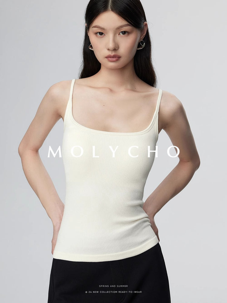 Slim-Fit Simple Camisole_BDHL7411