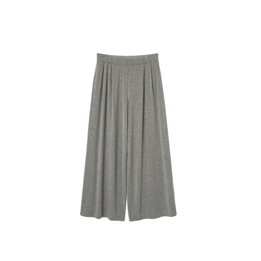 Knit Cardigan Camisole and Wide Pants_BDHL8344