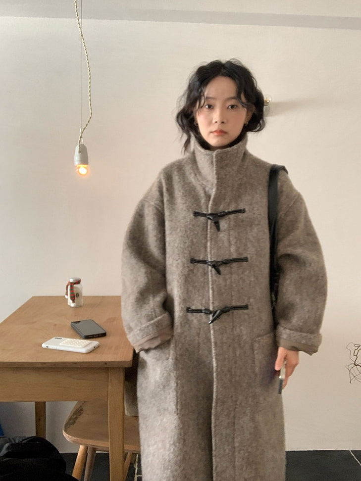 Stand Collar Duffle Coat_BDHL8164