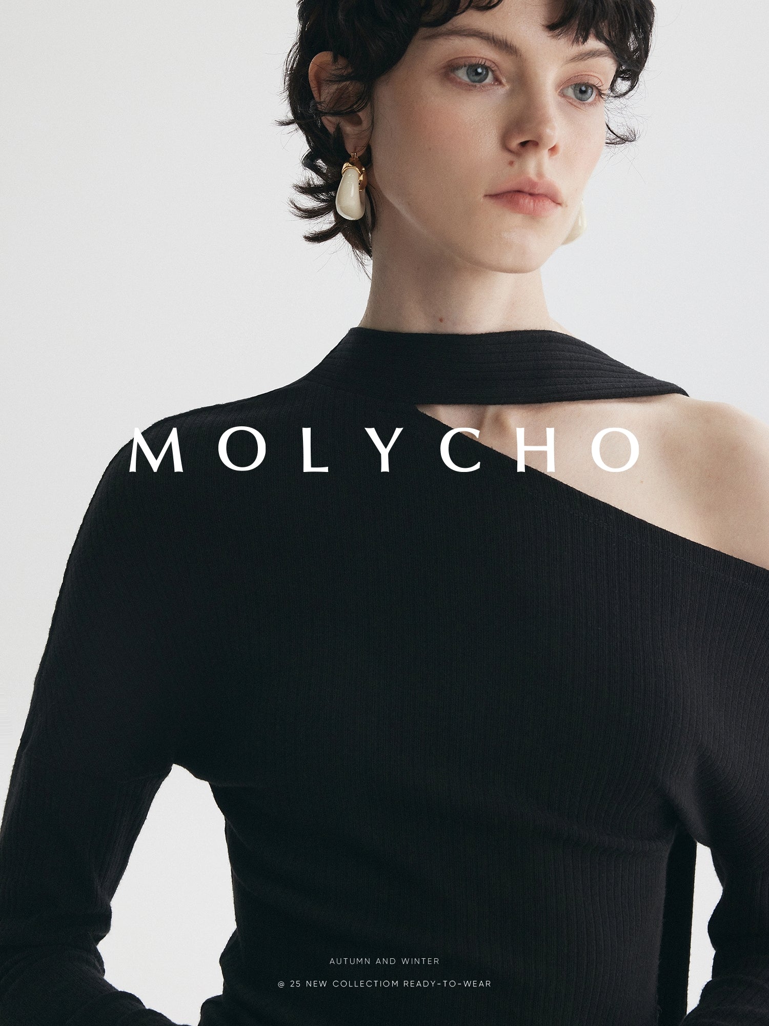 Ribbon-Tie Off-Shoulder Tops_BDHL7729
