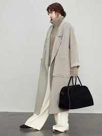 Large Pockets Lazy Long Coat_BDHL6704