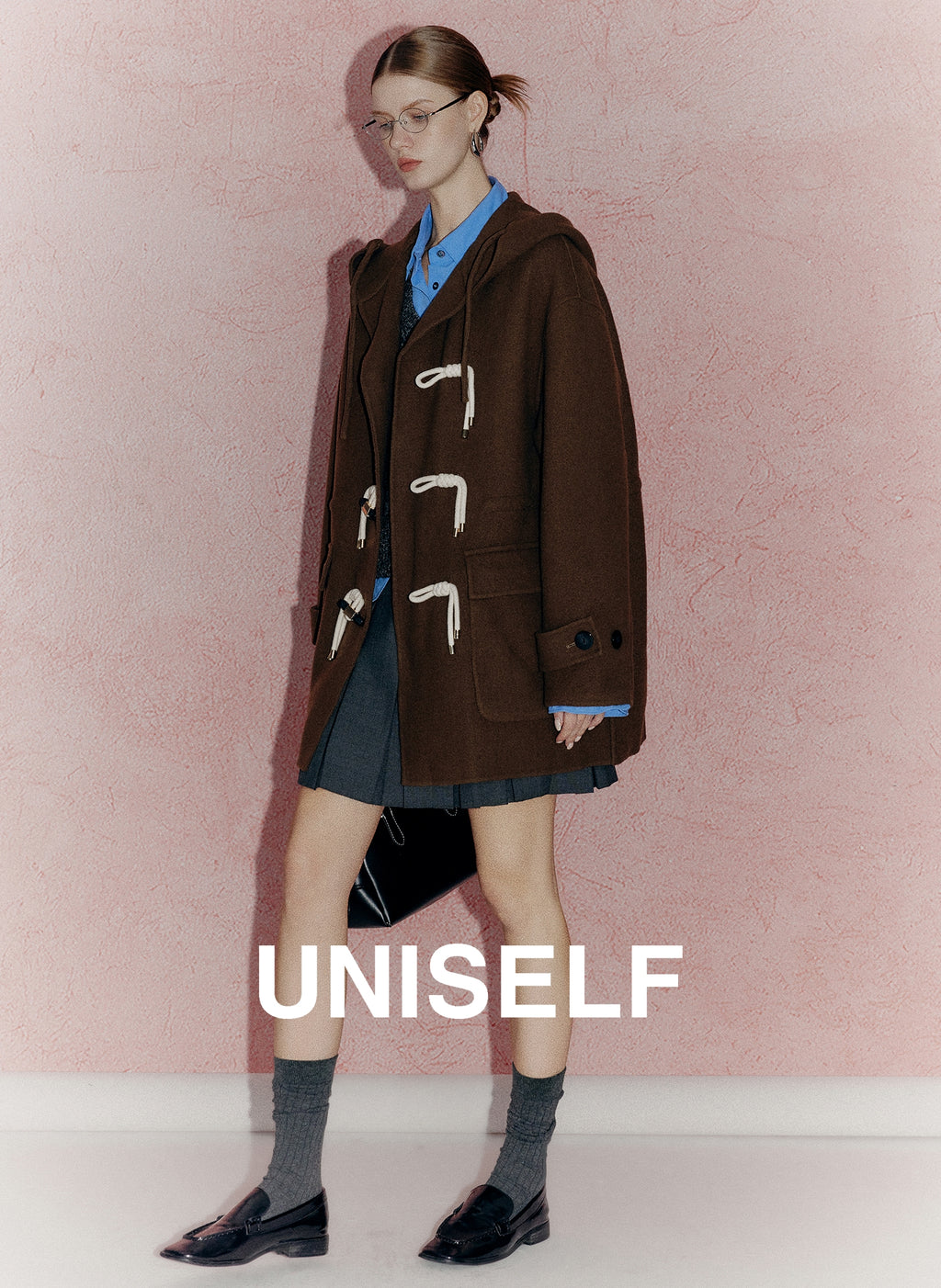 Simple Design Duffle Coat_BDHL7973