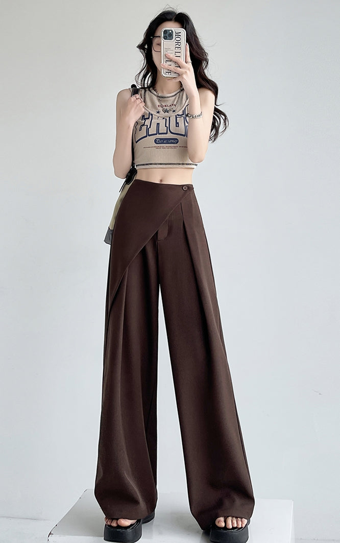 Two-Piece Straight Mop Pants_BDHL7226