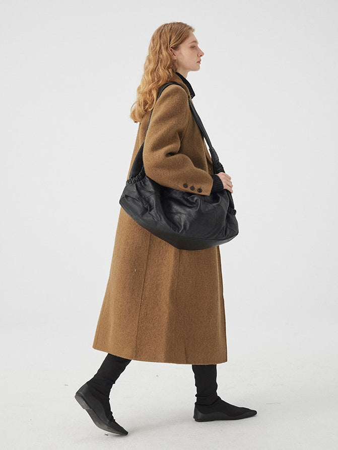 Classic Lapel Long Coat_BDHL8115