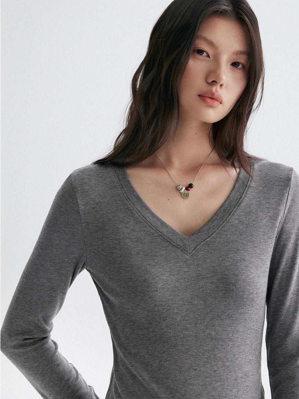 V領修身上衣_BDHL7949