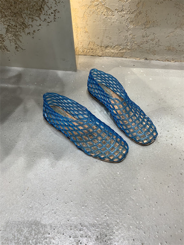 Flat Heel Mesh Shoes_BDHL7452