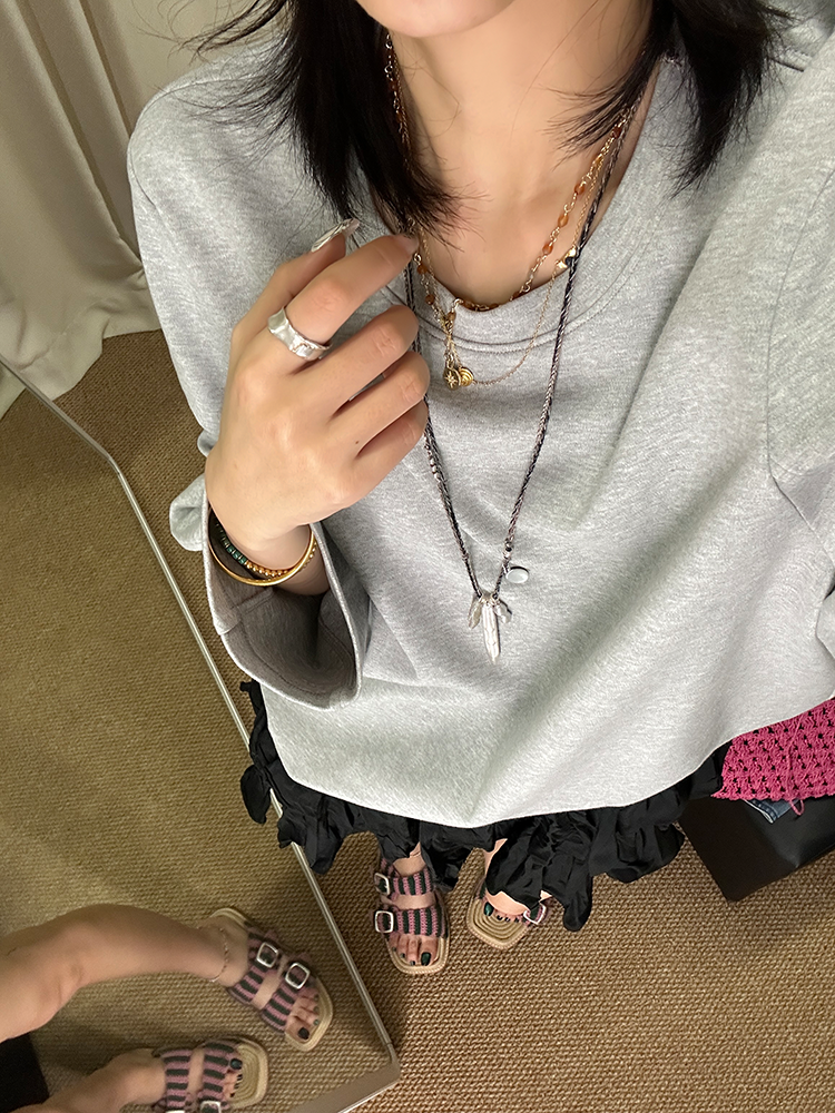 香蕉無袖圓頂上衣_BDHL7164