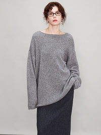 Retro Lazy Knit Pullover_BDHL6685