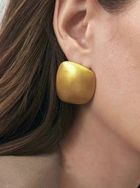 Geometric Pendant Necklace Or Pierced earrings_BDHL7443