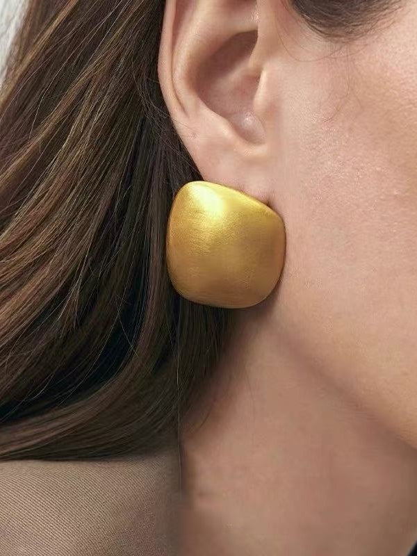 Geometric Pendant Necklace Or Pierced earrings_BDHL7443