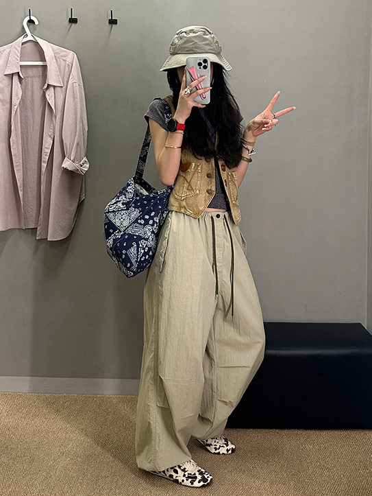 Drawstring Wide-Leg Pants_BDHL7274