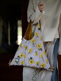 Floral Shoulder Basket Bag_BDHL7070