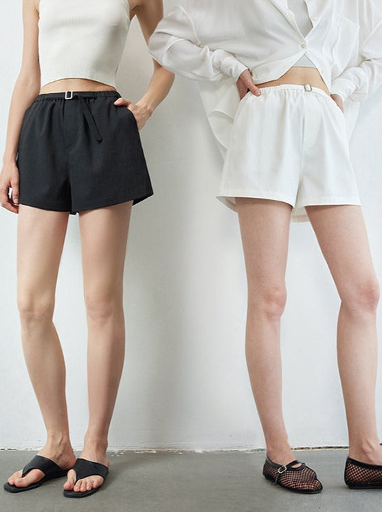 A-Line Slim Wide Shorts_BDHL6146