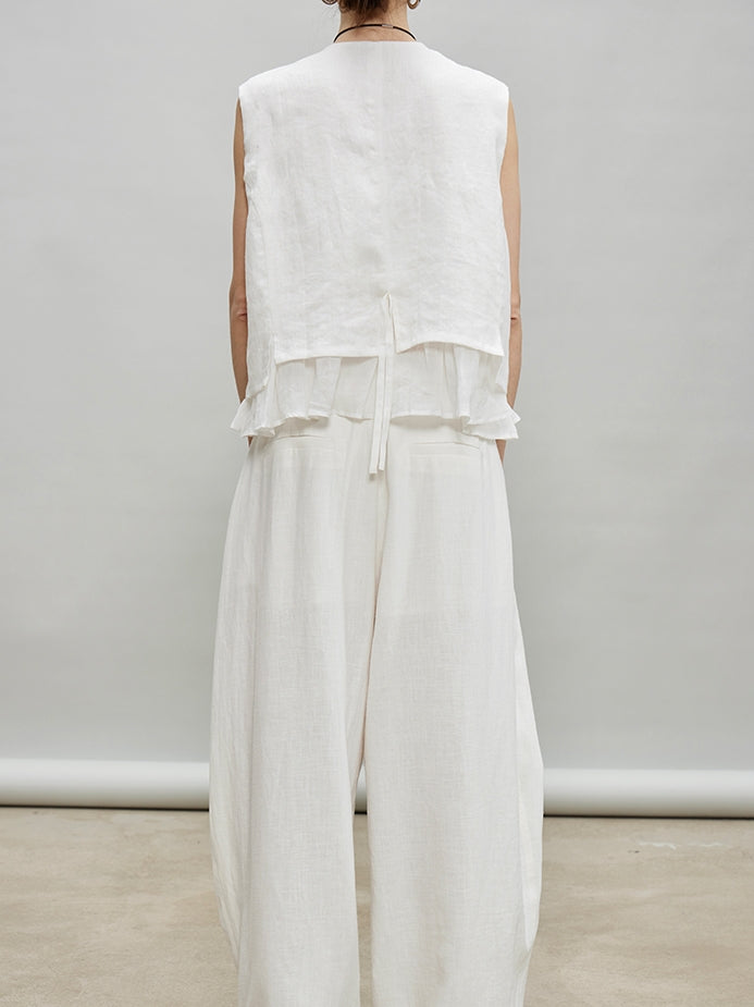 Fake Two-Piece Short Vest_BDHL7189