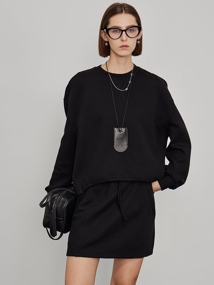 Loose Sweat Tops or Skirt or Pants_BDHL6467
