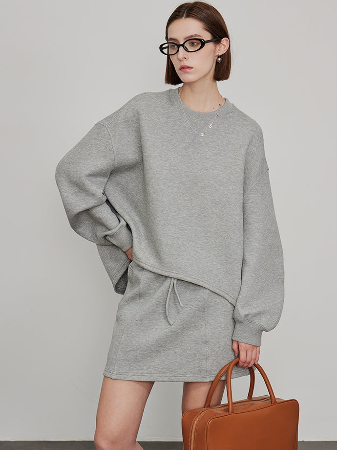 Loose Sweat Tops or Skirt or Pants_BDHL6467