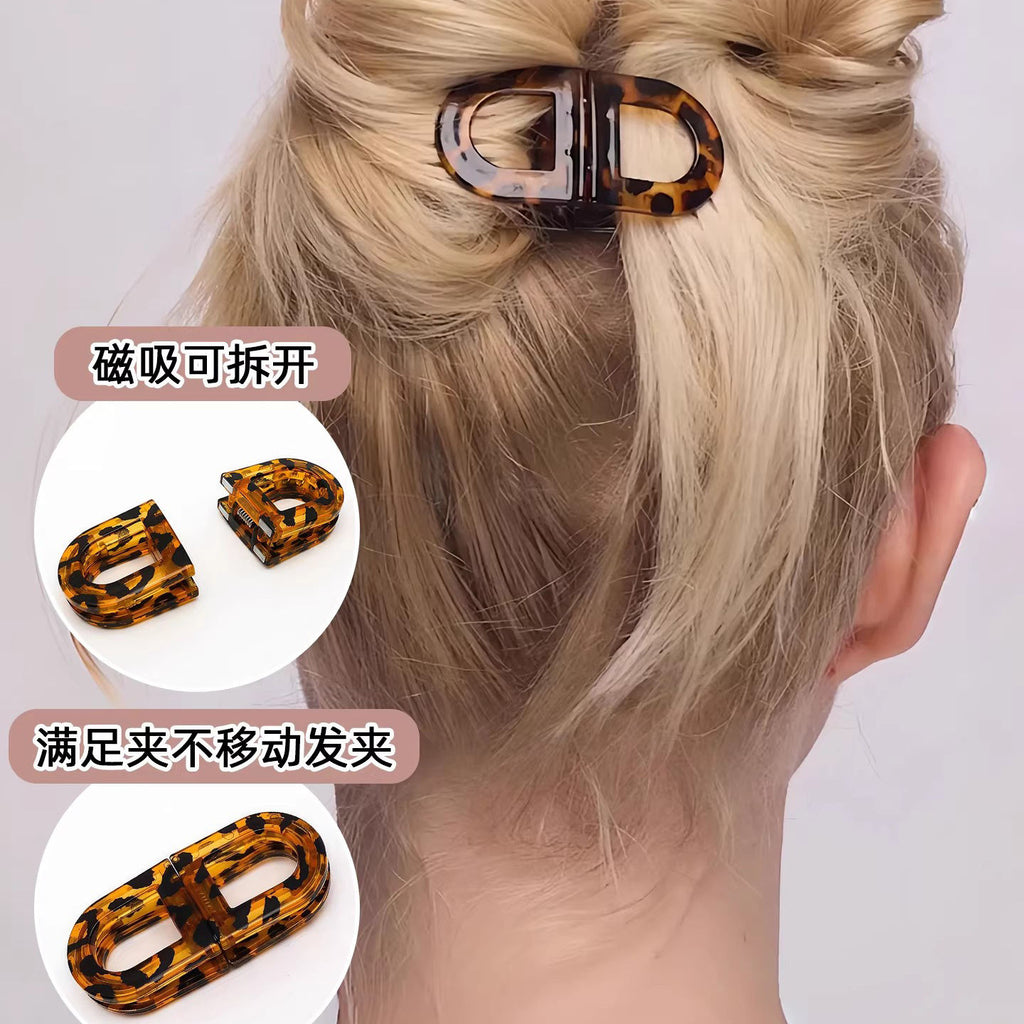 Tortoiseshell Hair Clip_BDHL8384