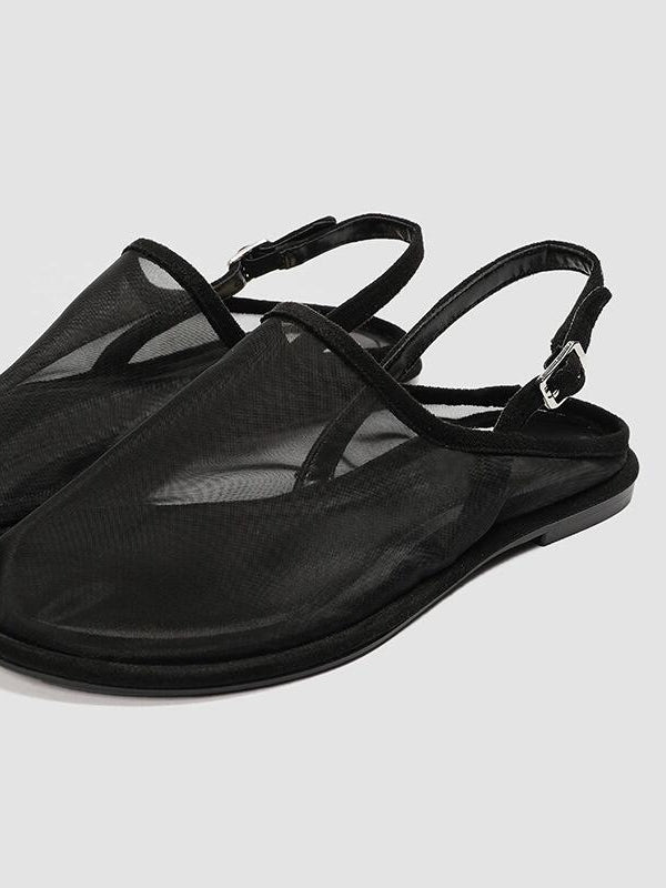 Round Toe Mesh Shoes_BDHL7447