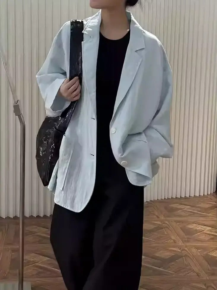 Loose-Fitting Linen Suit Jacket_BDHL7380