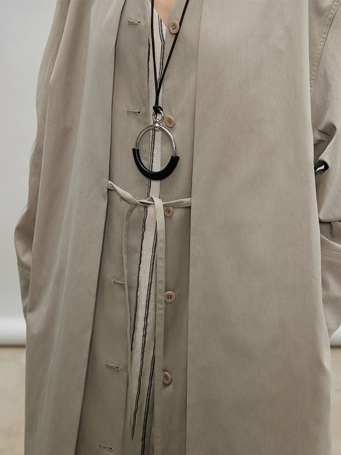 Fake Two-Piece Mid-Length Jacket_BDHL7188