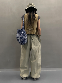 Drawstring Wide-Leg Pants_BDHL7274