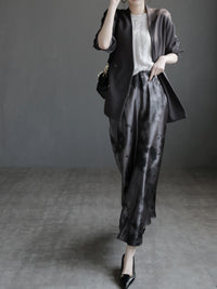 Collarless Slim Suit Jacket_BDHL7260