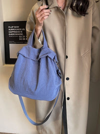 Nylon Shoulder Bucket Bag_BDHL6232