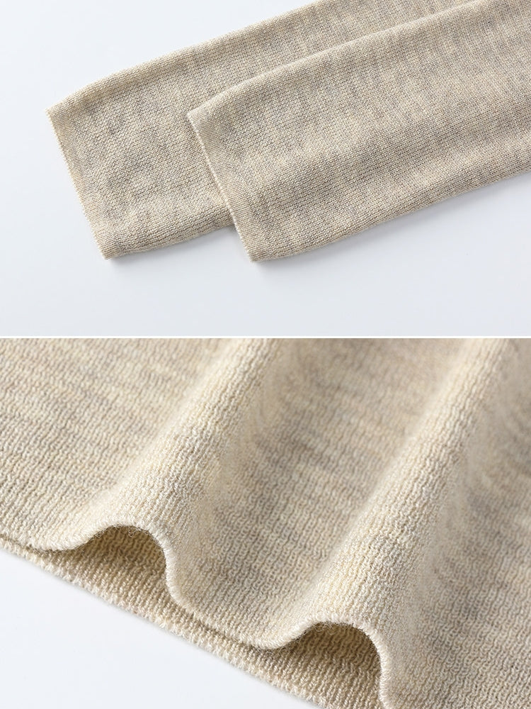 Henry-Collar Knit Slim Tops_BDHL8139