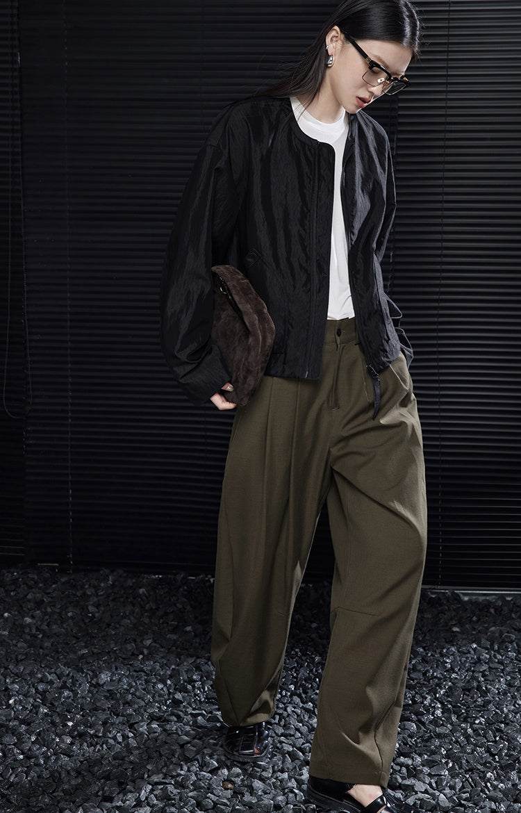 Wide Leg Tucked Pants_BDHL6430