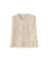 Fringe Sleeveless Top or Shorts_BDHL6012