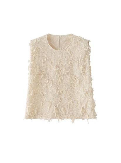 Fringe Sleeveless Top or Shorts_BDHL6012