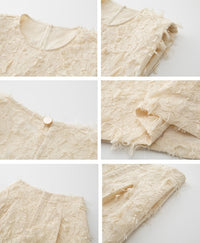 Fringe Sleeveless Top or Shorts_BDHL6012