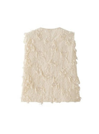 Fringe Sleeveless Top or Shorts_BDHL6012