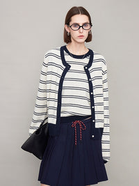 Striped Vest Or Cardigan_BDHL6612