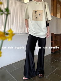Draped Floor-Length Pants_BDHL7442