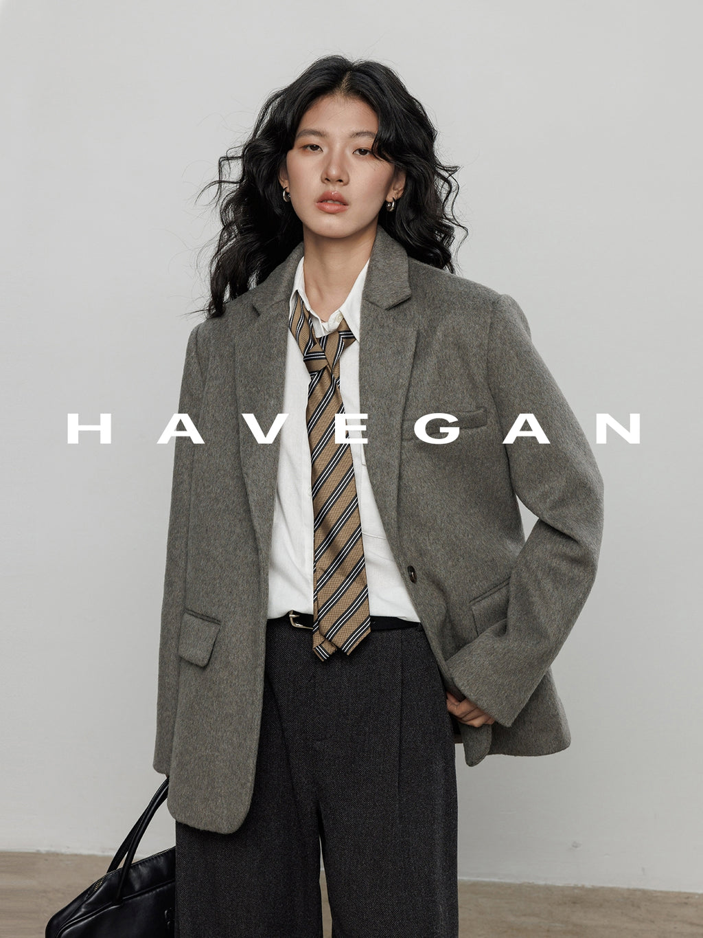 復古磨毛西裝外套_BDHL7963