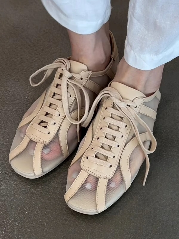 Lace-Up Flat Sandals_BDHL7450