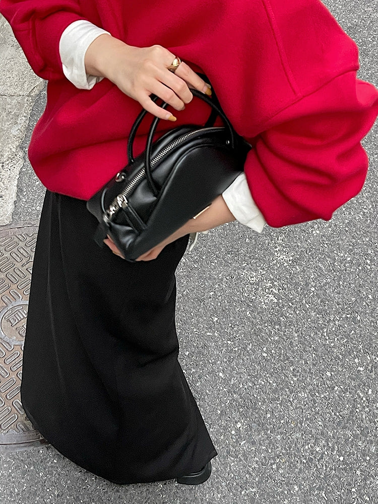 Slim Long Straight Skirt_BDHL6816