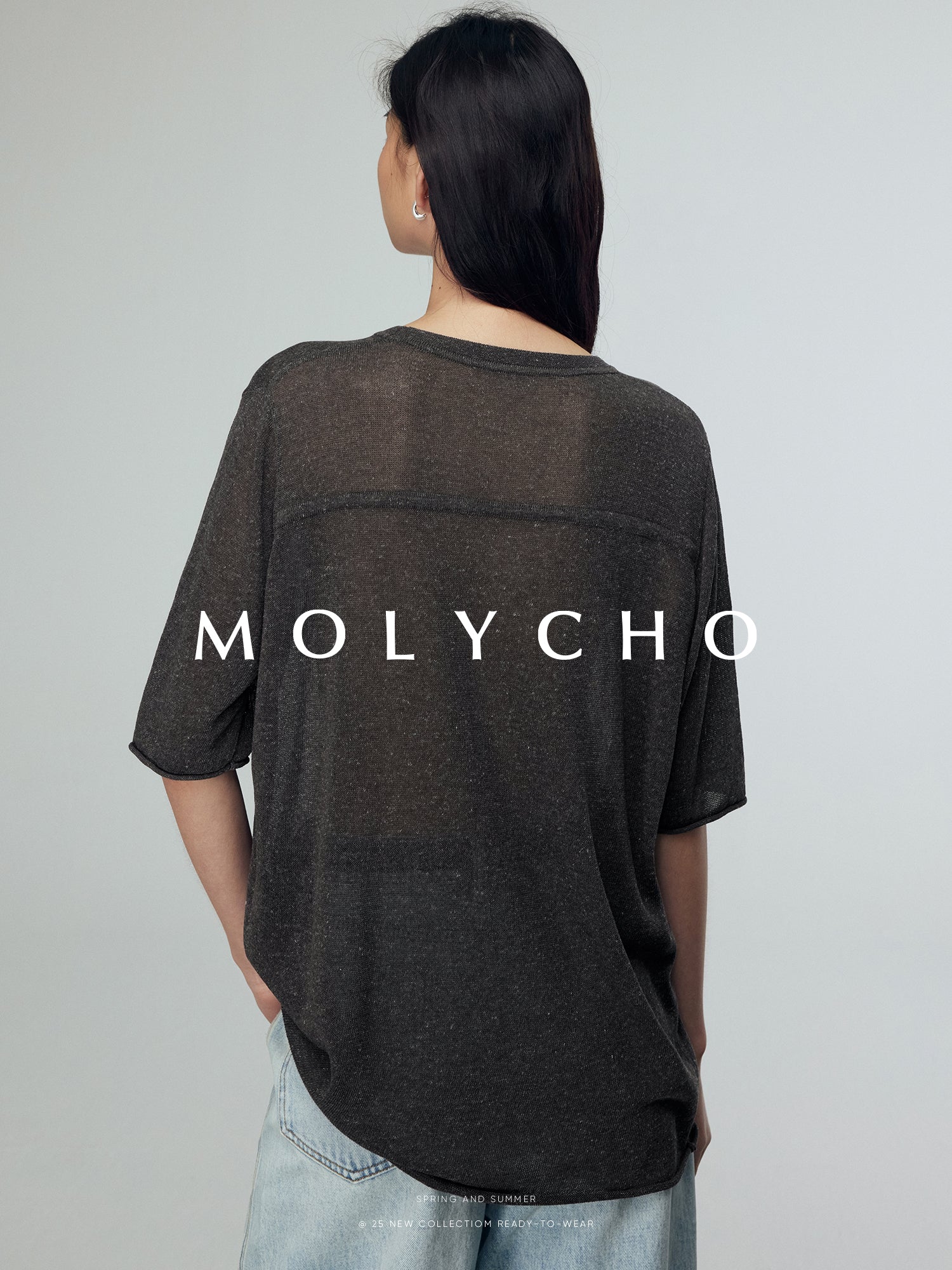 Loose-Fitting Sheer T-Shirt_BDHL7396