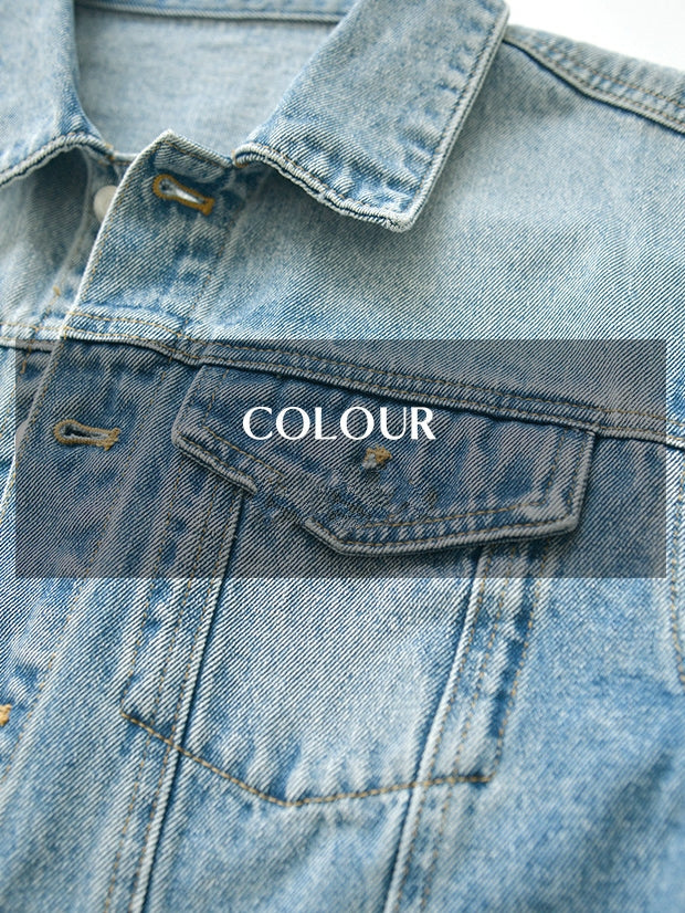 Retro Denim Short Jacket_BDHL8141